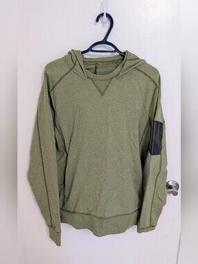Men's Green Lululemon Hoodie - Men's Size Medium